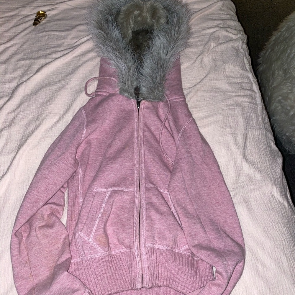 Small Pink Zip-up Jacket